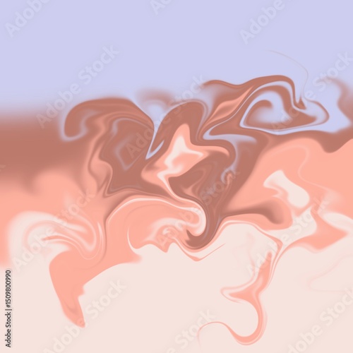 four colors distorted background