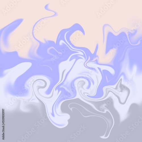 four colors distorted background