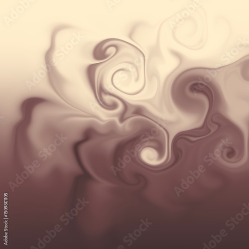 four colors distorted background