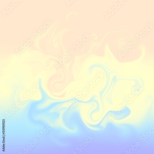 four colors distorted background