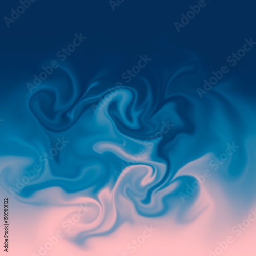 four colors distorted background