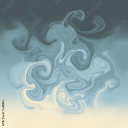 four colors distorted background