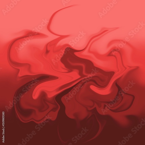 four colors distorted background