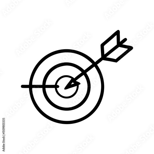 Target with Arrow Icon