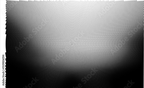 Abstract Halftone vector design illustration.