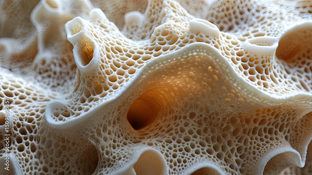 Delicate ivory labyrinth like a coral reef emerging from the depths with intricate cellular patterns and soft diffused Delicate ivory labyrinth like a coral reef emerging from the depths with intricate cellular patterns and soft diffused