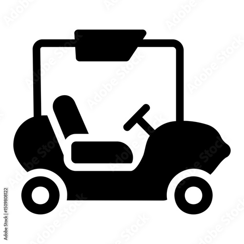 buggy car Solid icon