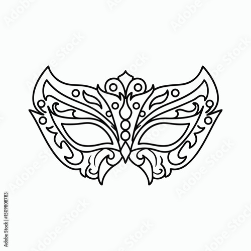 Masquerade Mask Designs, Elegant and Intricate Patterns
