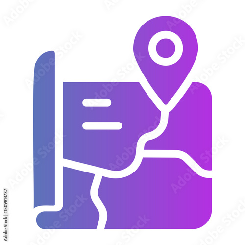 map Gradient icon