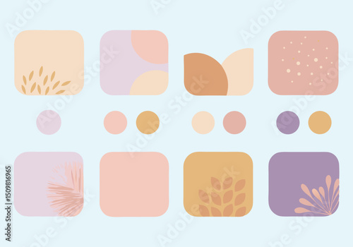 Pastel Aesthetic Minimalist Social Media Templates