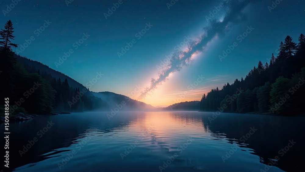 Fototapeta premium nature, sunset