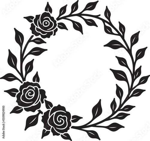 Elegant Floral Wreath Bundle
