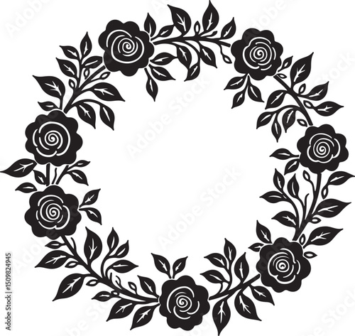 Elegant Floral Wreath Bundle
