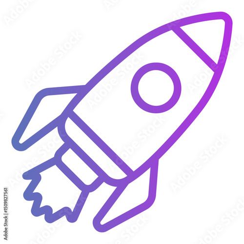rocket Gradient icon