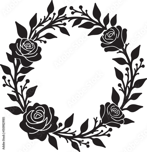 Elegant Floral Wreath Bundle
