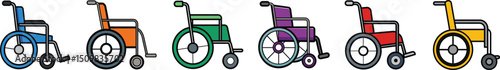 Wheelchair or Disabled Icon Representing Accessibility, Disability Support and Inclusive Infrastructure Design