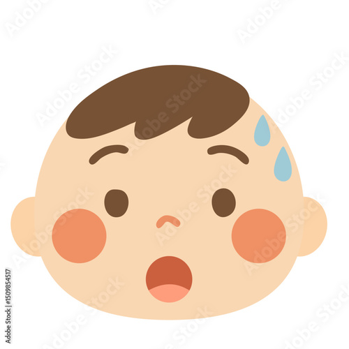 감정표현아기얼굴