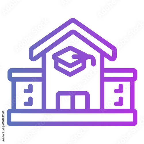 building Gradient icon