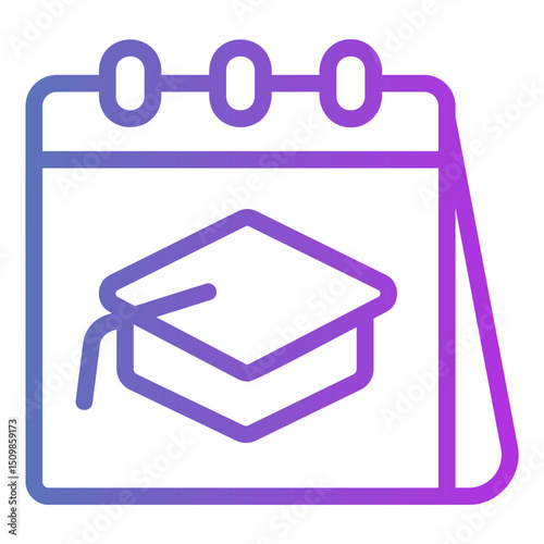 calender Gradient icon
