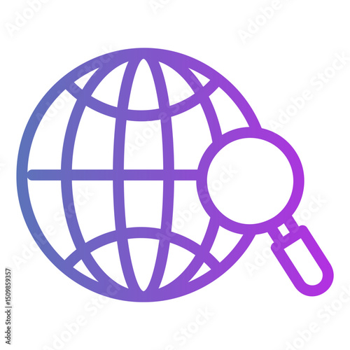 website Gradient icon
