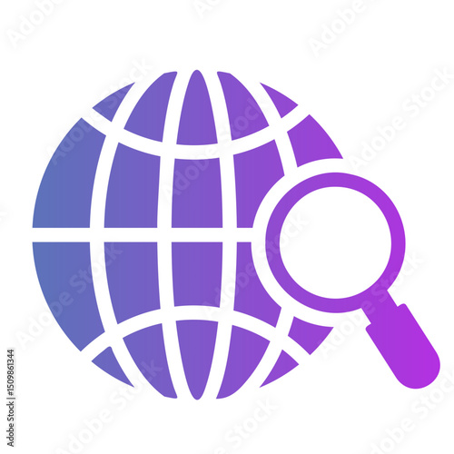 website Gradient icon