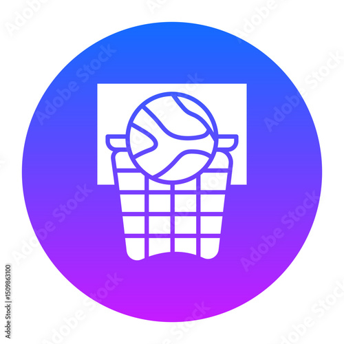 Basketball Hoop Icon