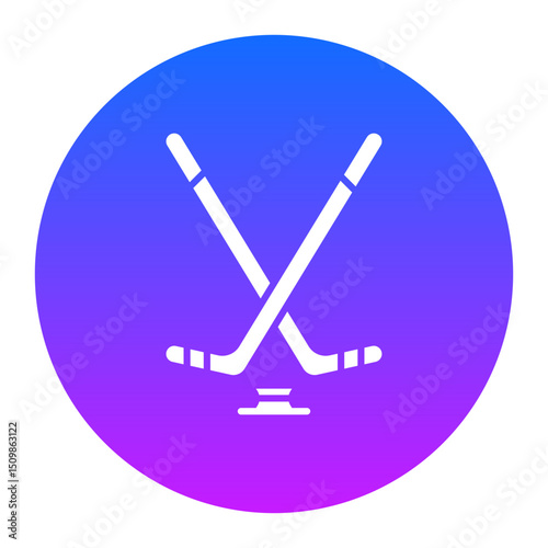 Ice Hockey Icon