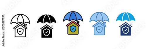 Asset Insurance Icon Element For Design
