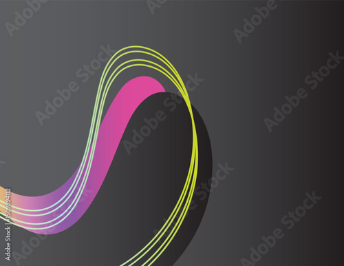 Abstract geometric lines pattern on black background. Elegant dark gray color with textured modern design uses for  book page, paintings, printing, mobile backgrounds, book, covers, screen savers, web