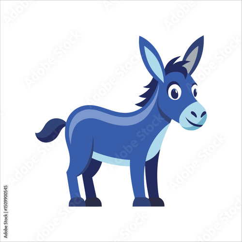 Donkey icon vector illustration isolated on white background