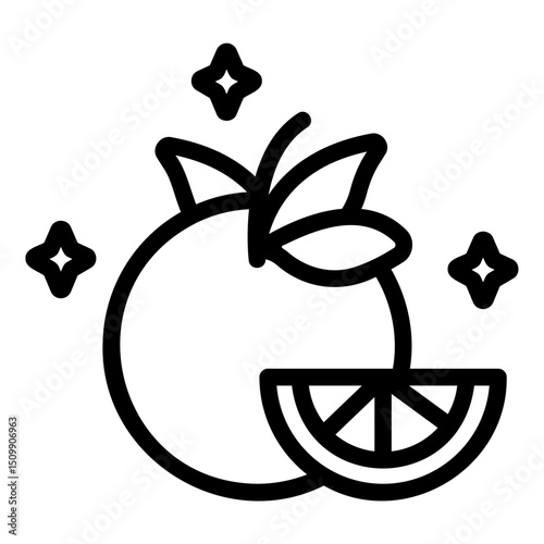 orange Line Icon