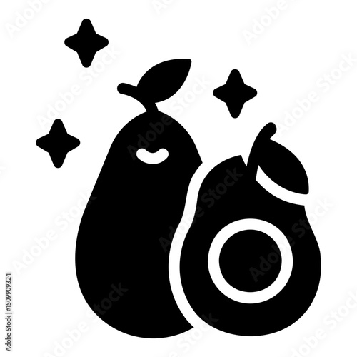 avocado Solid icon