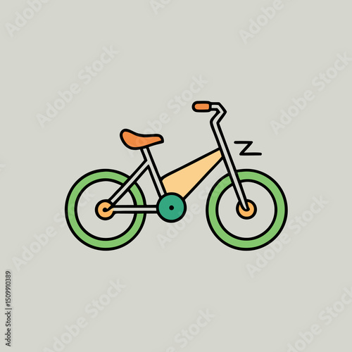 bicycle icon vector illustration
