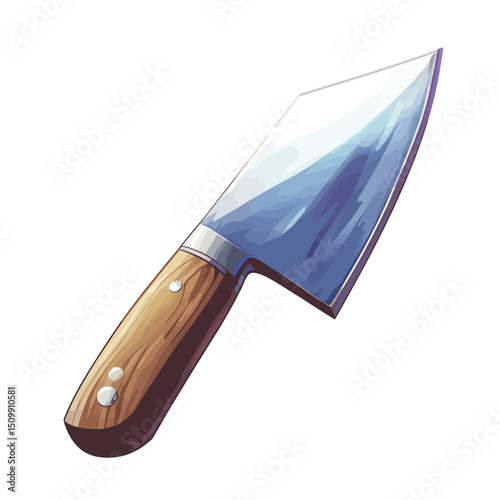 Knife isolated on white 