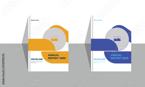 Annual report cover pages