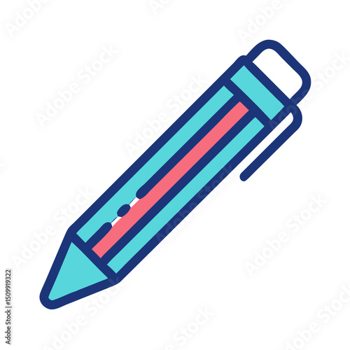 Pen Icon Illustration Vector
