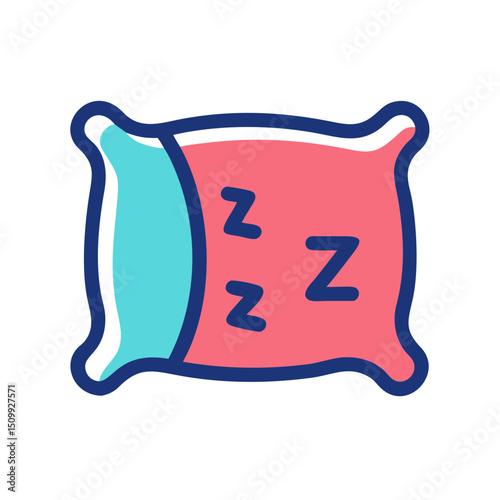 Pillow Icon Illustration Vector