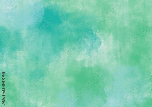 Abstract blue watercolor grunge background with vintage texture, reminiscent of old paper or a dirty painted wall, ideal for retro art design
