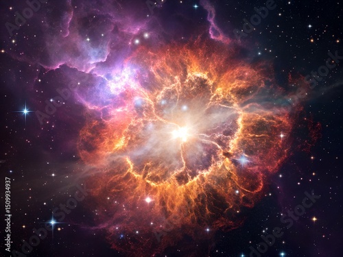 space galaxy background, abstract background with space, sun and space, abstract space background