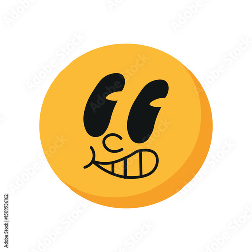 Retro Cartoon Emoji