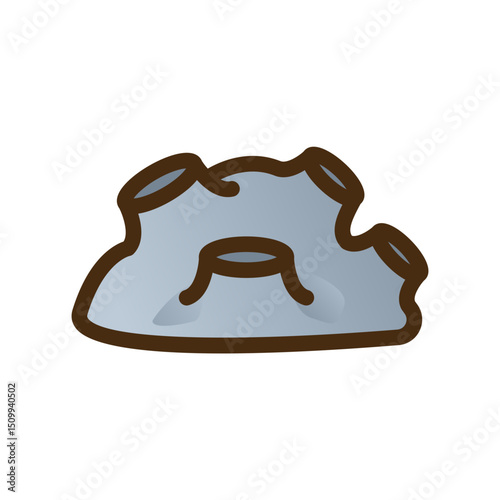 Space Crater Icon