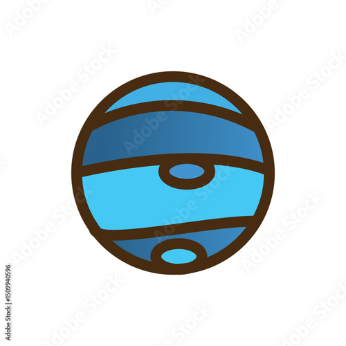 Space Neptune Icon