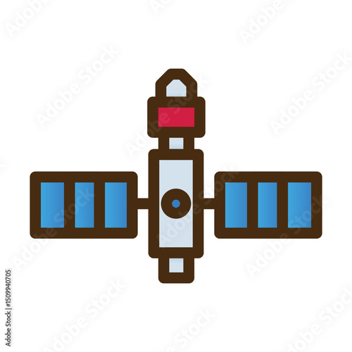 Space Space Station Icon