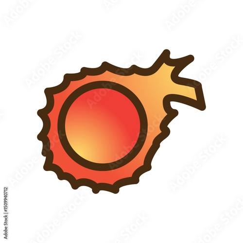 Space Solar Flare Icon