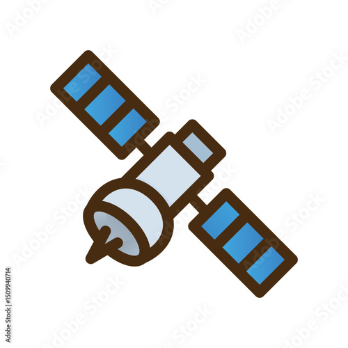Space Satellite Icon