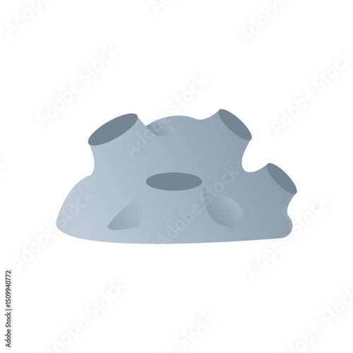 Space Crater Icon