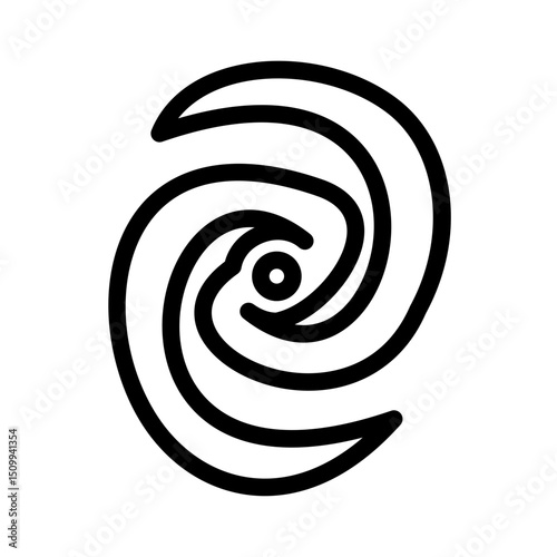 Space Galaxy Center Icon