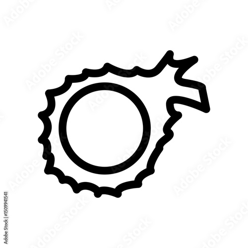 Space Solar Flare Icon