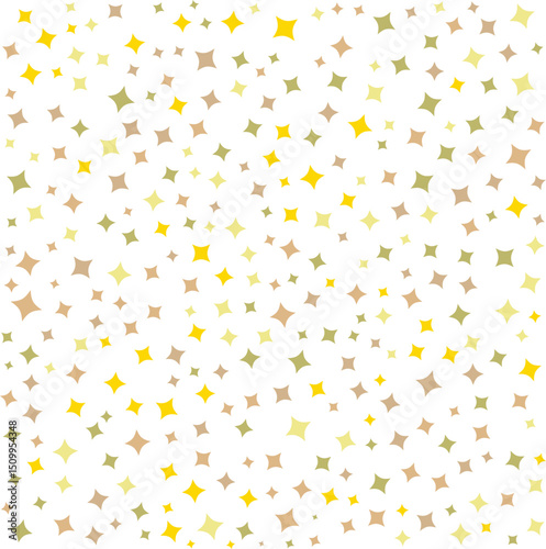 radiant starry pattern, vibrant background with yellow and beige stars for creative design projects