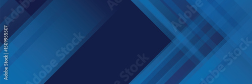 modern blue abstract background with elegant bright diagonal lines